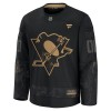 Maillot de Hockey Pittsburgh Penguins Personnaliser Fanatics Military Appreciation Practice 2024-25 Noir - Homme
